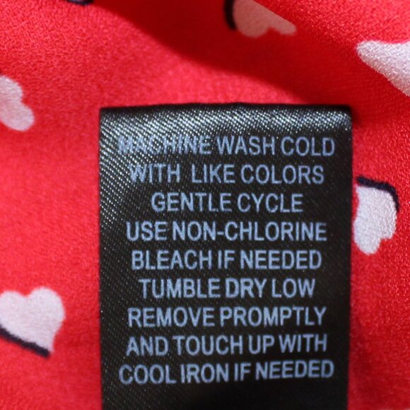 TORRID TANK CAMISOLE Hearts Criss Cross Back 4 4X 26 Pre-Loved - Picture 11 of 11